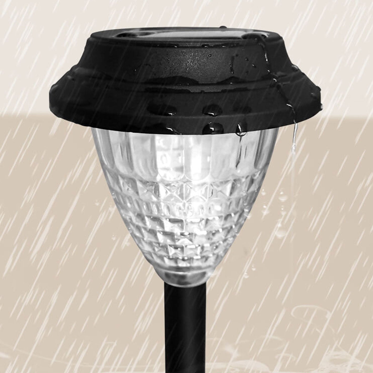 Modern Black Outdoor Stake Light