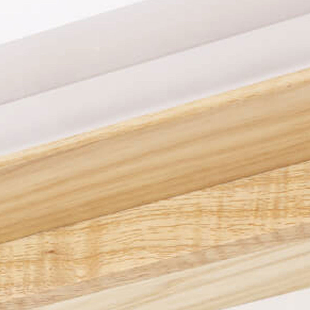 Nordic Minimalist Log Strip Vanity Light LED Wall Sconce