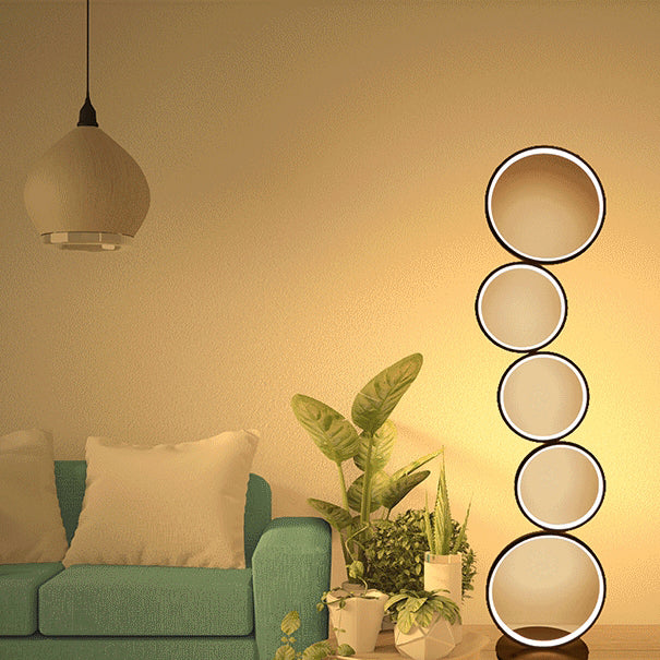 Modern Black Floor Lamp