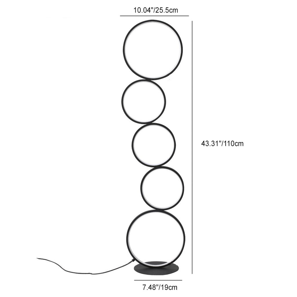 Modern Black Floor Lamp