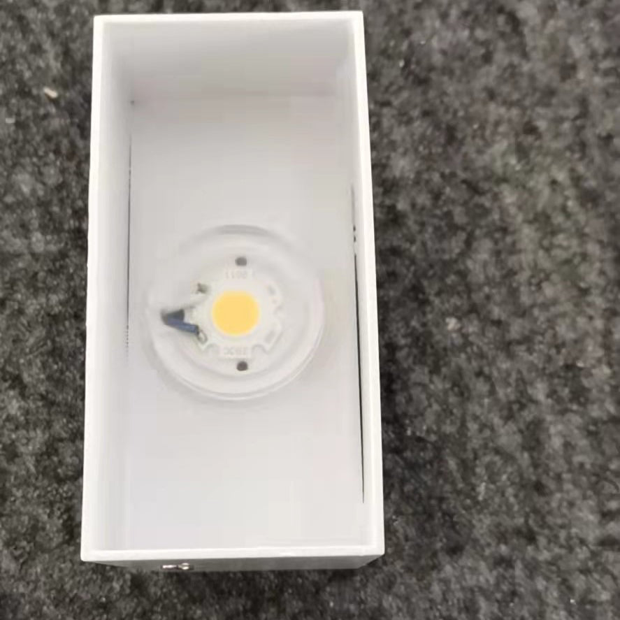 Modern Minimalist Small Cube Aluminum Waterproof LED Wall Light
