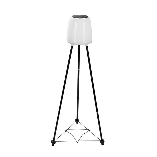 Art Deco White Outdoor Stake Light