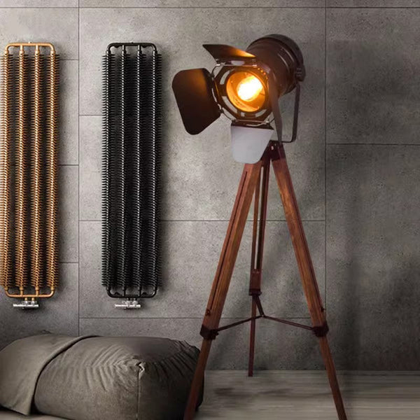 Contemporary Black Floor Lamp