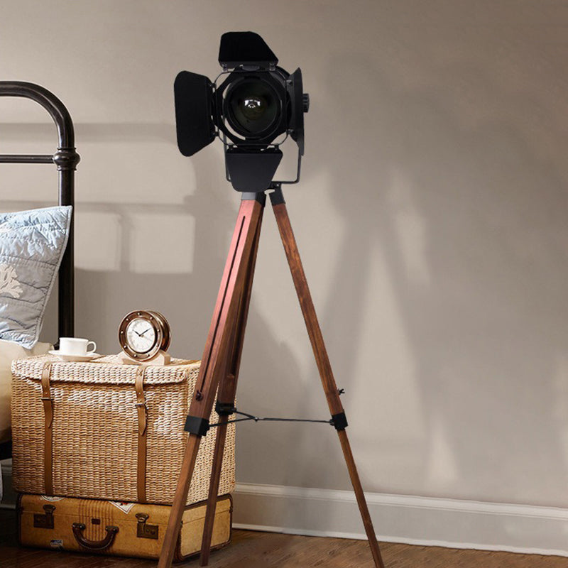 Contemporary Black Floor Lamp