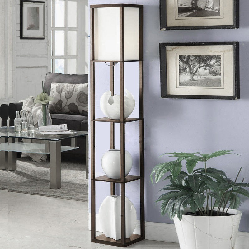 Modern Minimalist Brown Floor Lamp