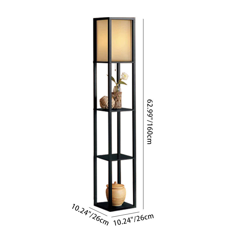 Modern Minimalist Brown Floor Lamp