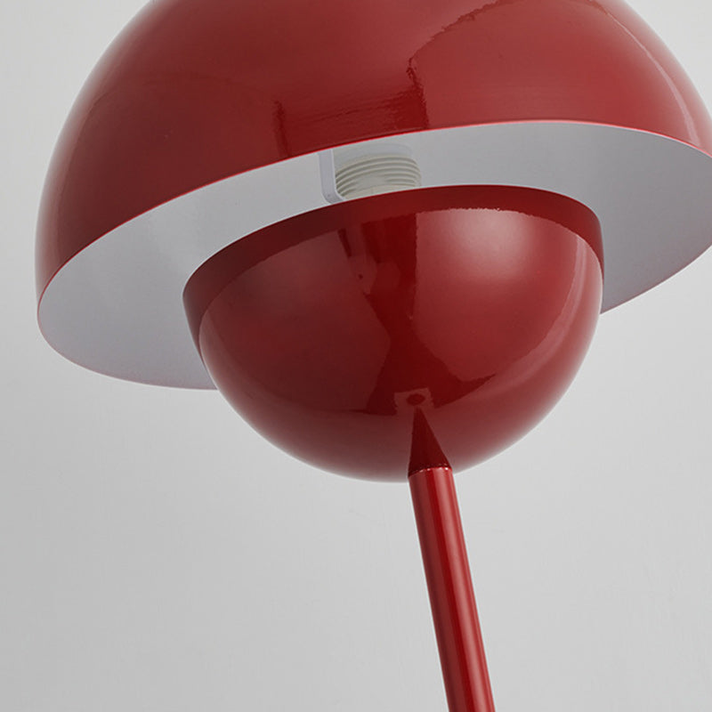 Scandinavian Red Floor Lamp