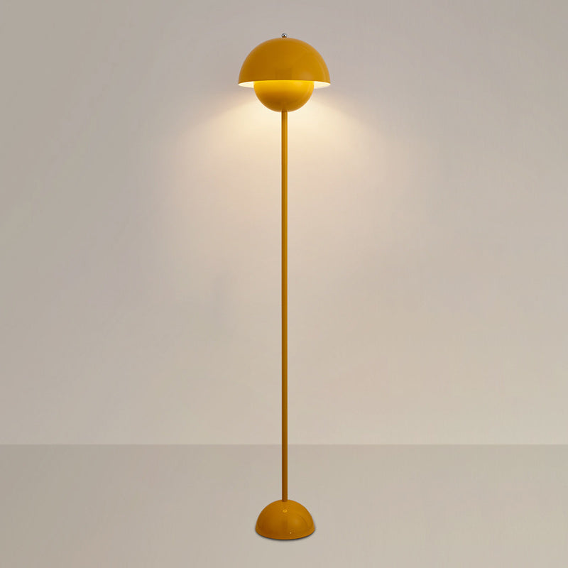 Scandinavian Red Floor Lamp