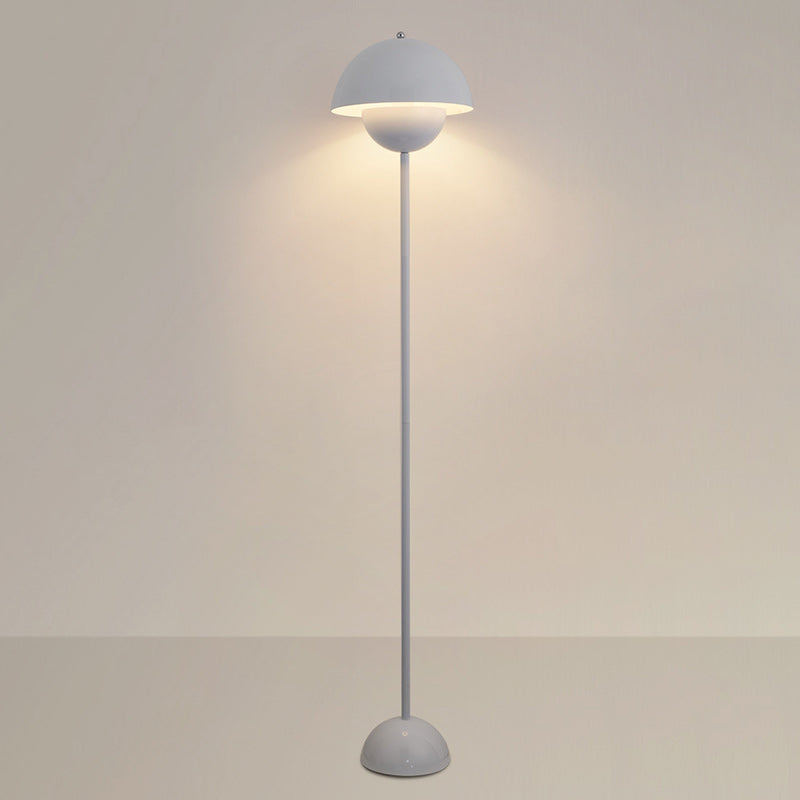 Scandinavian Red Floor Lamp