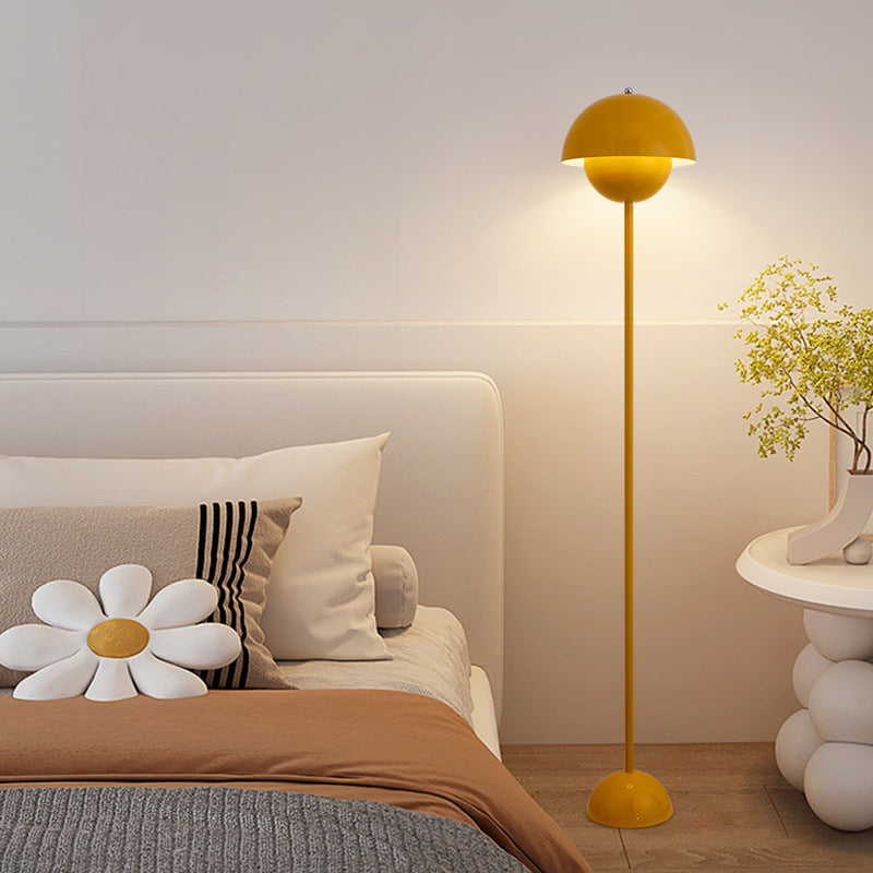 Scandinavian Red Floor Lamp