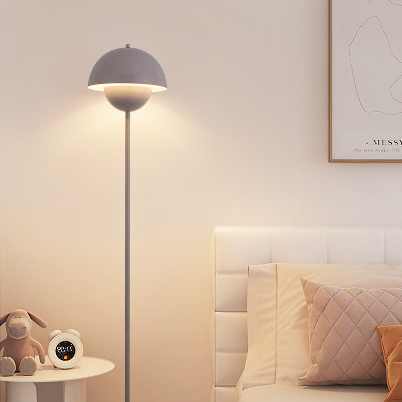 Scandinavian Red Floor Lamp