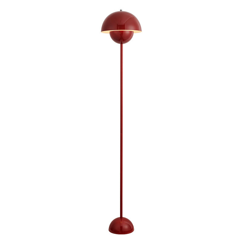 Scandinavian Red Floor Lamp
