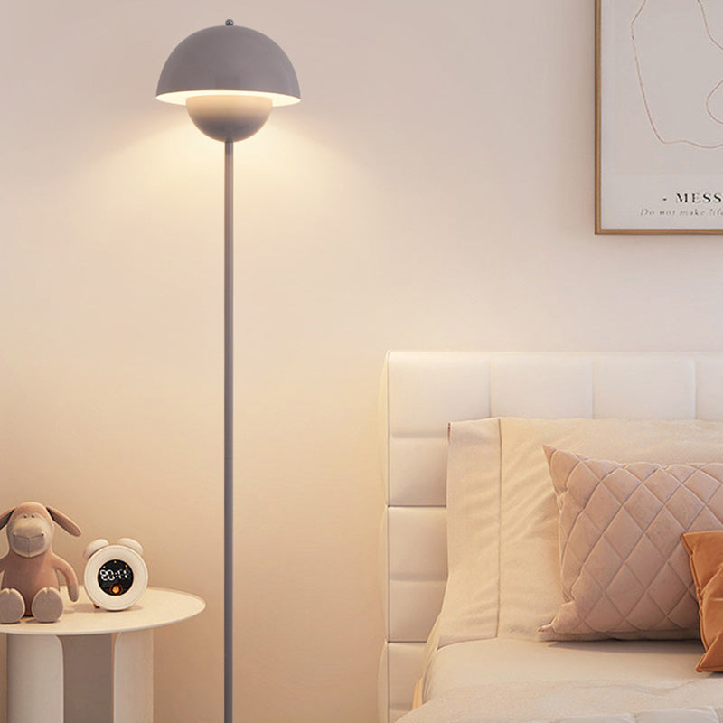 Scandinavian Red Floor Lamp