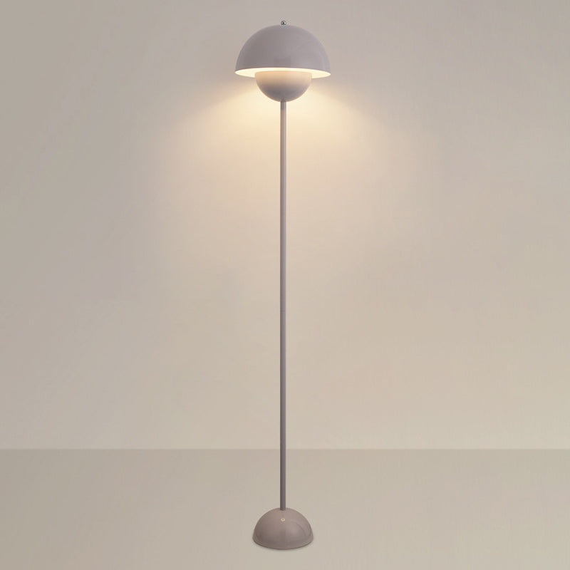Scandinavian Red Floor Lamp