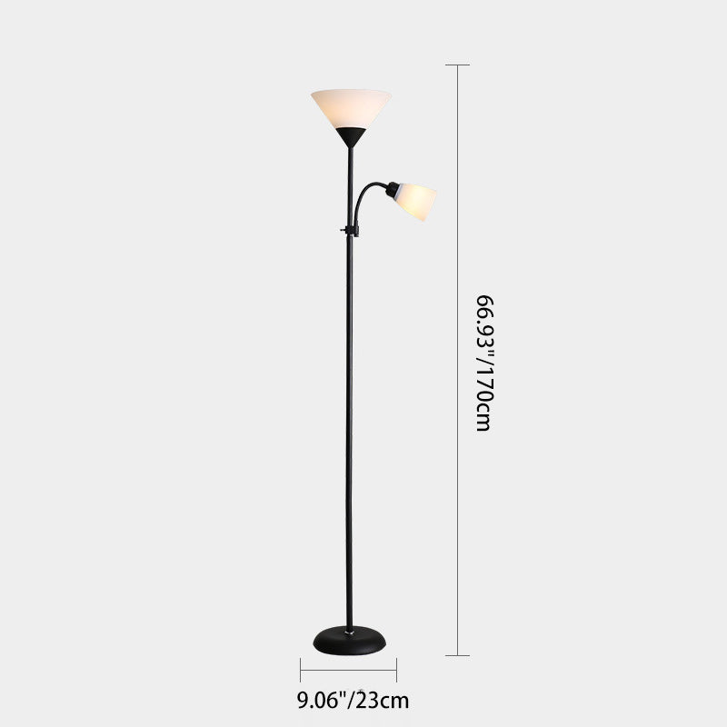 Nordic Black Floor Lamp