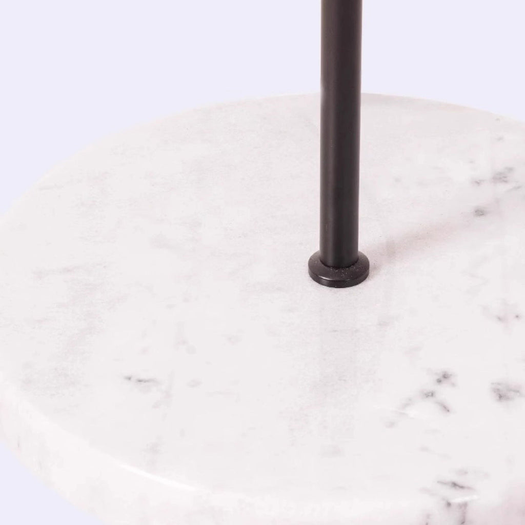Scandinavian Reddish Brown 3-Light Floor Lamp