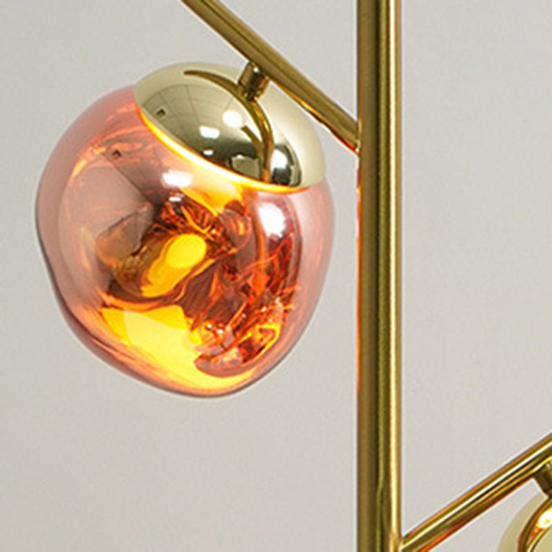 Nordic Chrome 3-Light Floor Lamp