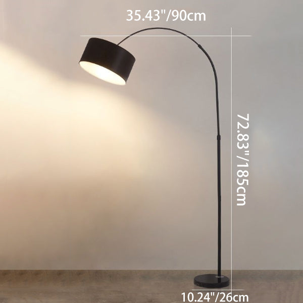 Modern Minimalist White Floor Lamp