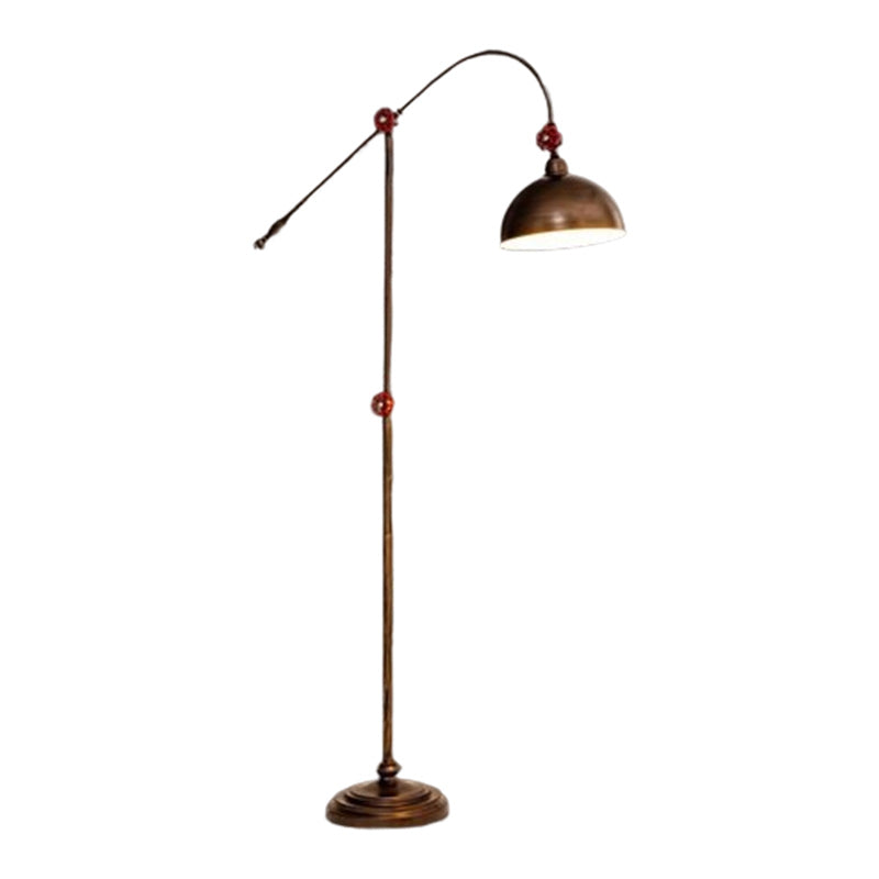Industrial Black Floor Lamp