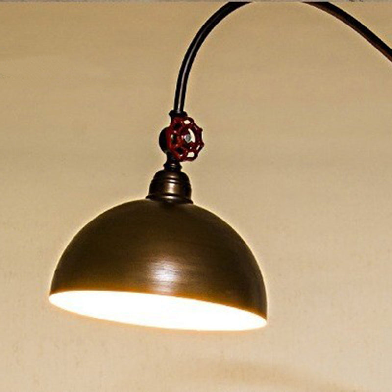 Industrial Black Floor Lamp