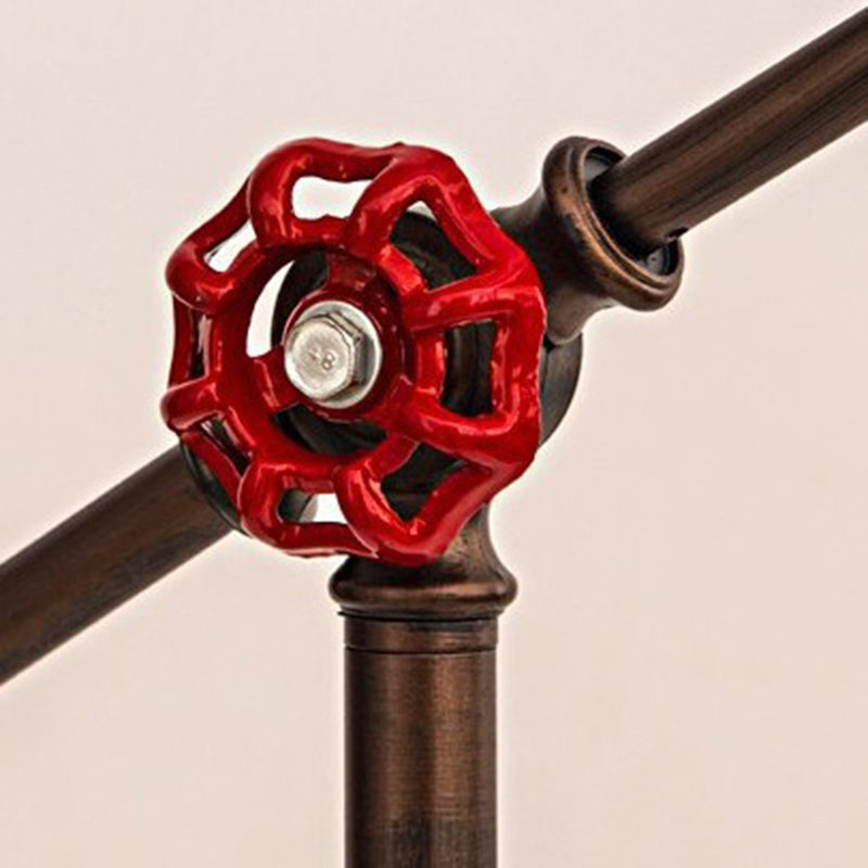 Industrial Black Floor Lamp