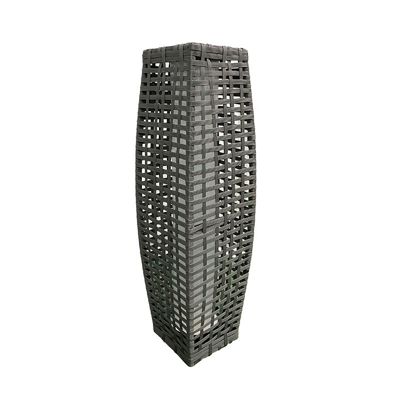 Art Deco Black Outdoor Stake Light