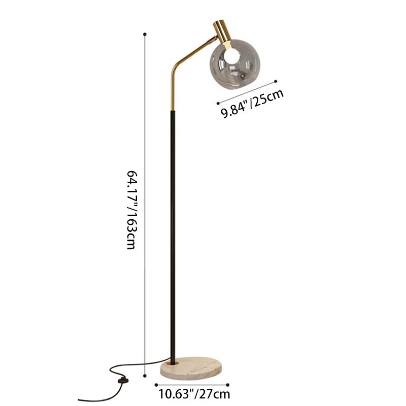 Nordic Black Floor Lamp