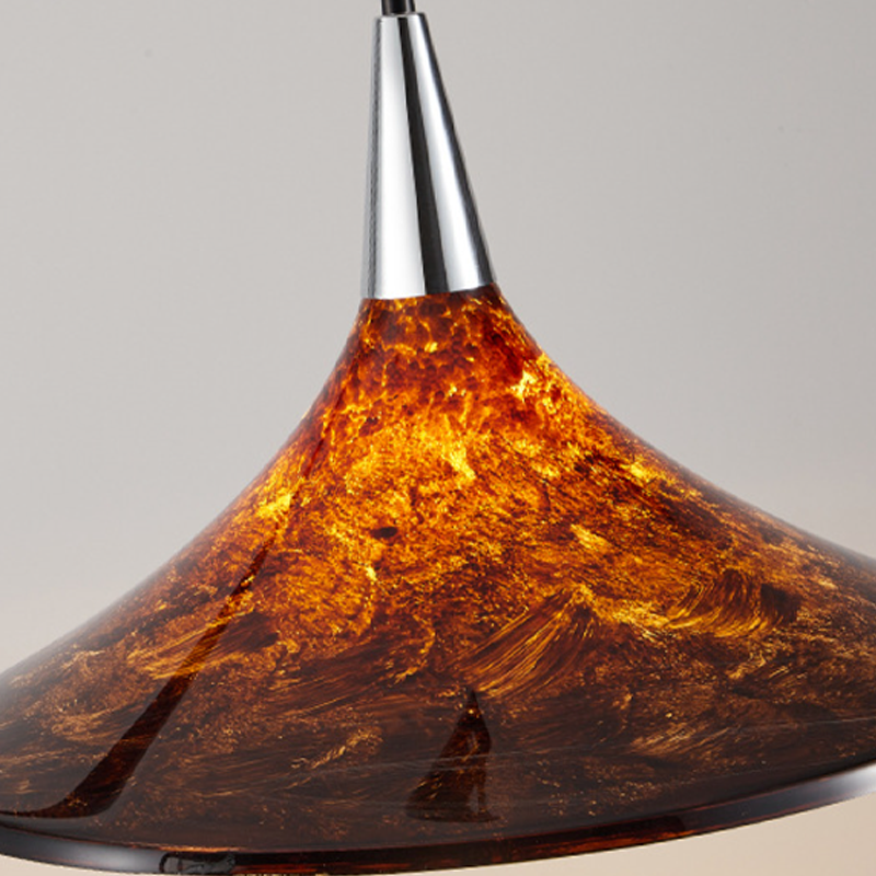 Scandinavian Brown Floor Lamp