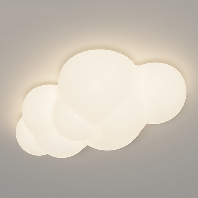 Contemporary Creative PE Iron Cloud-Shaped LED Wall Sconce