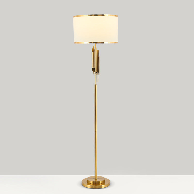Scandinavian White Floor Lamp
