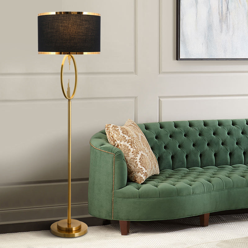 Scandinavian White Floor Lamp