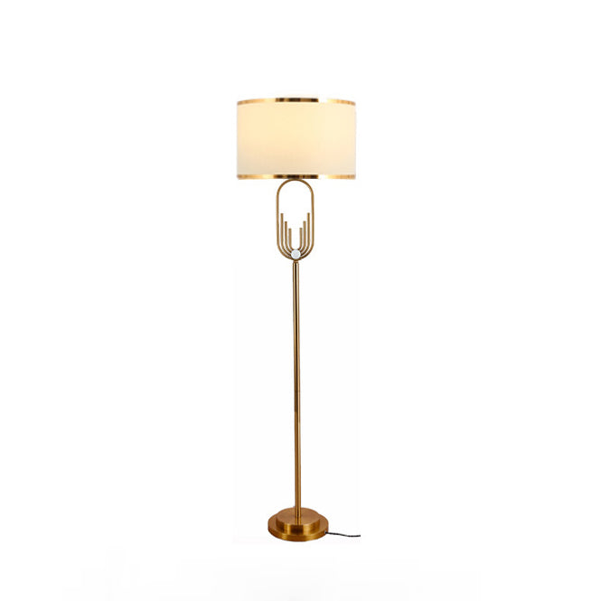 Scandinavian White Floor Lamp
