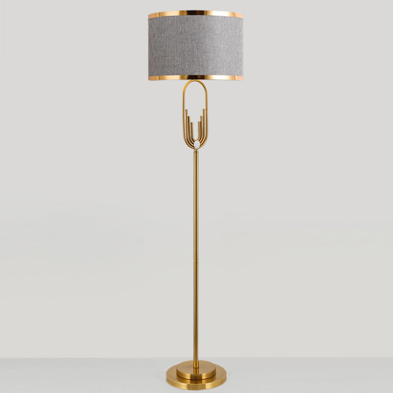 Scandinavian White Floor Lamp