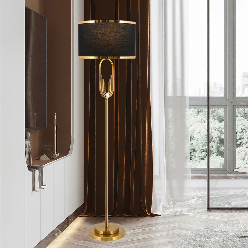 Scandinavian White Floor Lamp