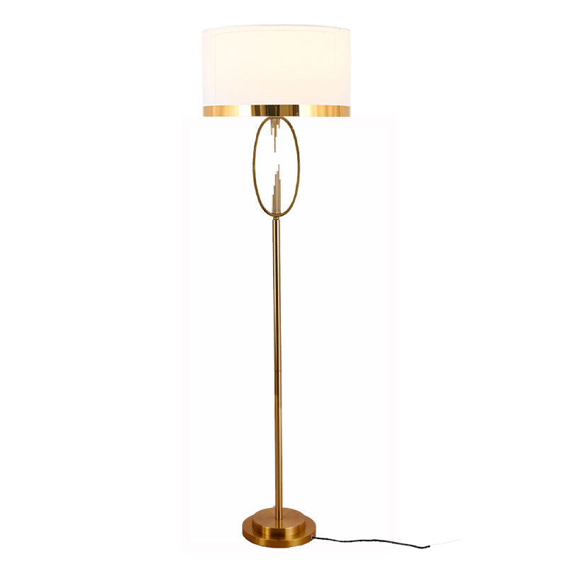 Scandinavian White Floor Lamp