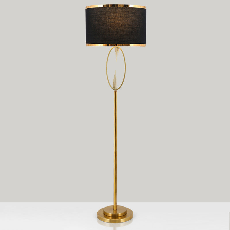 Scandinavian White Floor Lamp