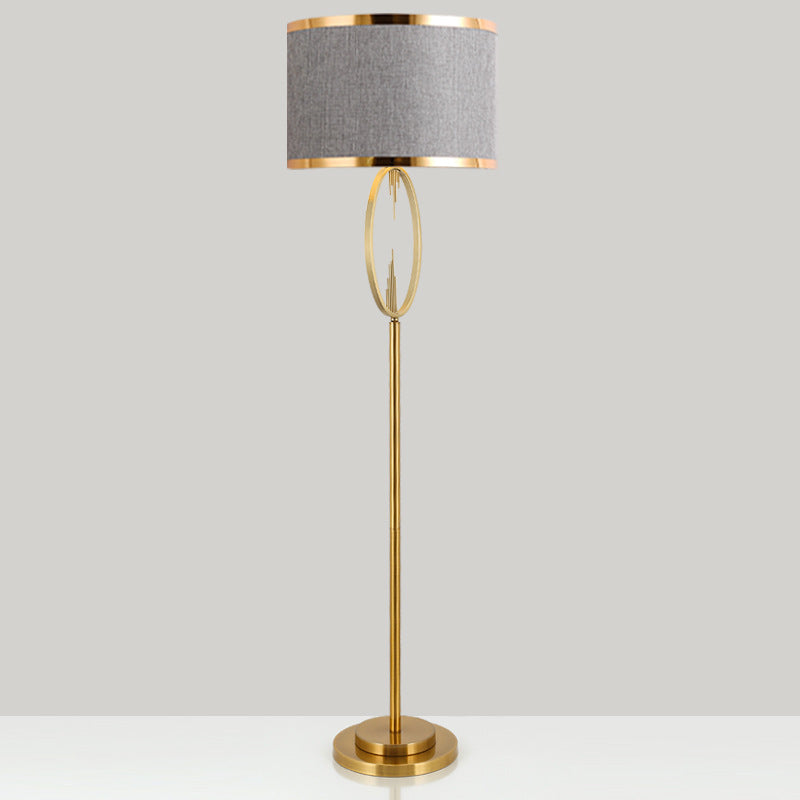 Scandinavian White Floor Lamp
