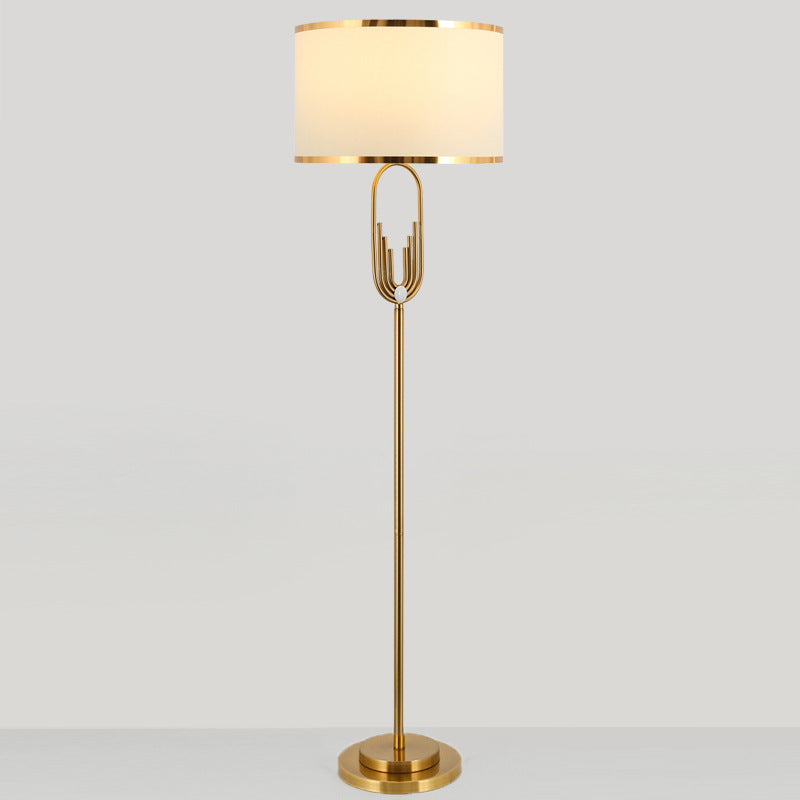 Scandinavian White Floor Lamp