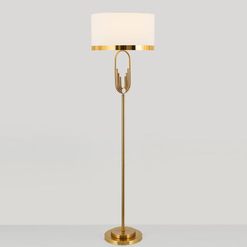 Scandinavian White Floor Lamp