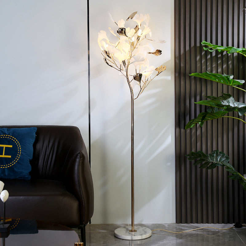 Contemporary Gold 5-Light Floor Lamp