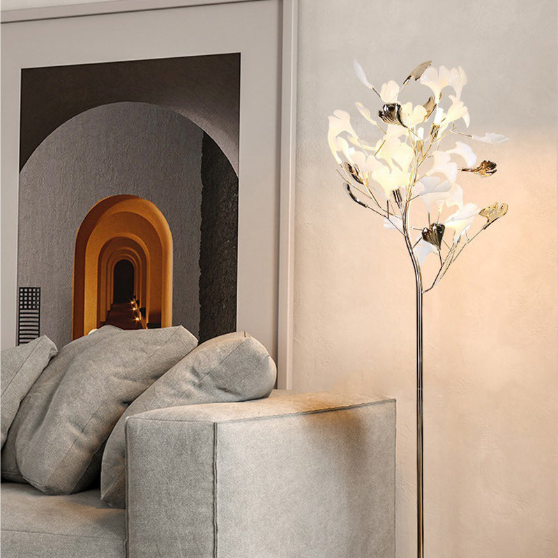 Contemporary Gold 5-Light Floor Lamp