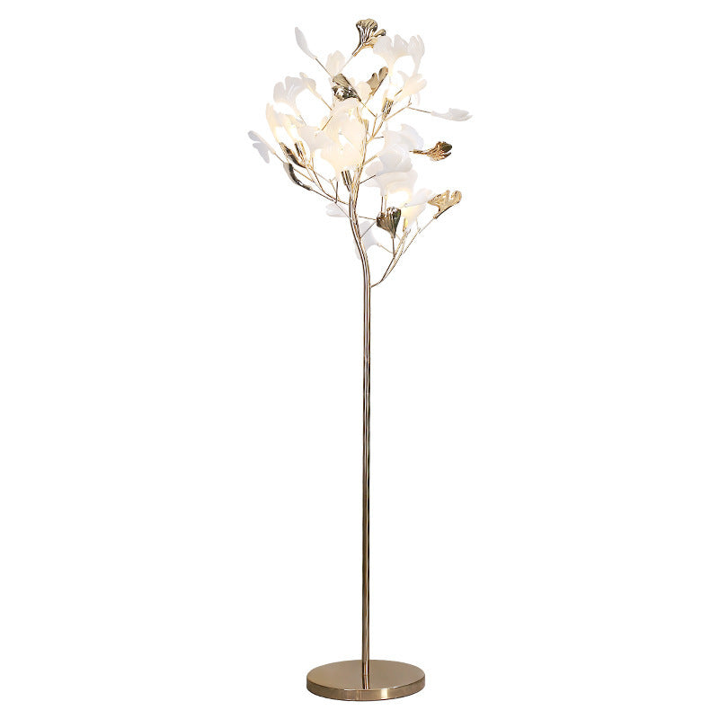 Contemporary Gold 5-Light Floor Lamp