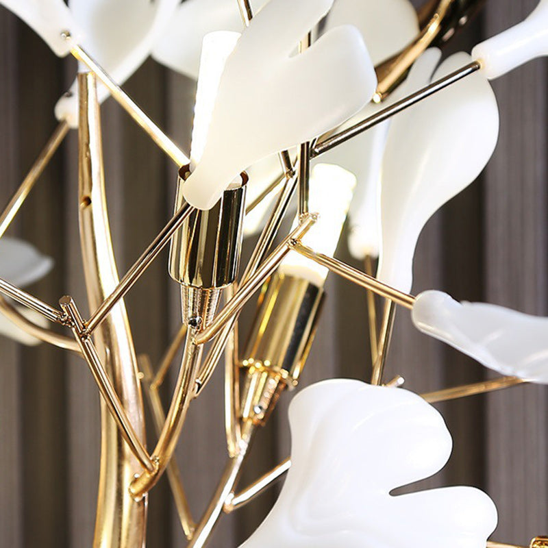 Contemporary Gold 5-Light Floor Lamp