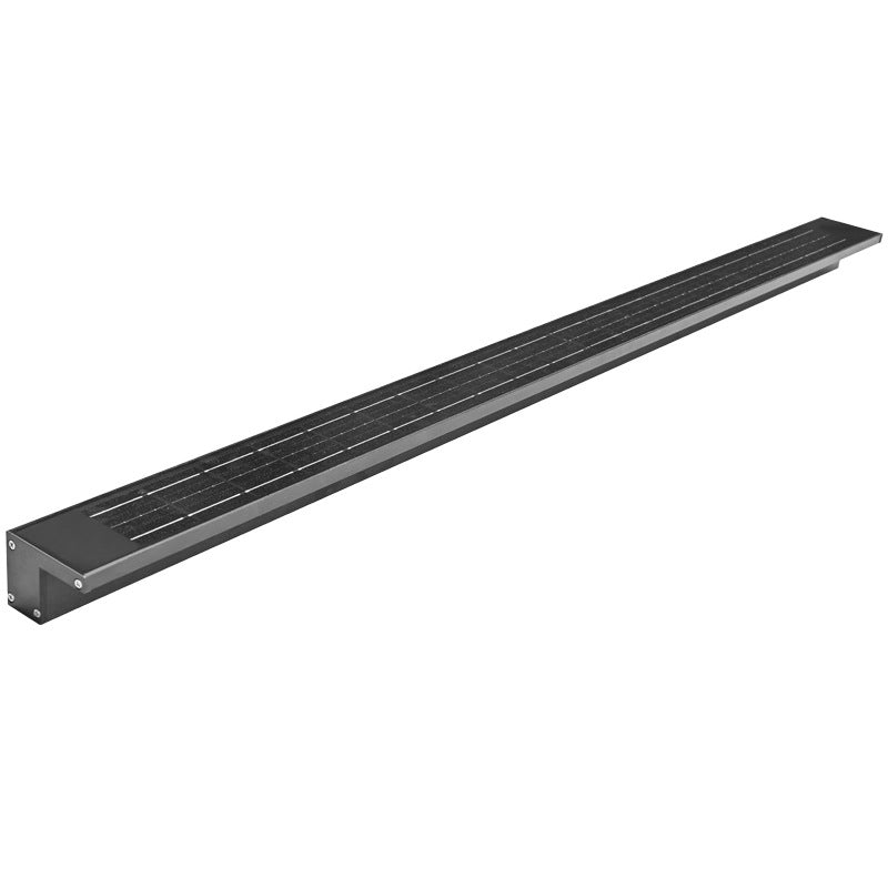 Modern Minimalist Solar Waterproof Aluminum Glass Wall Light