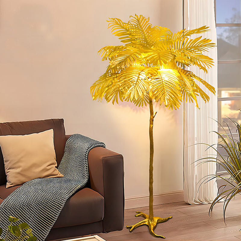 Nordic Yellow 3-Light Floor Lamp