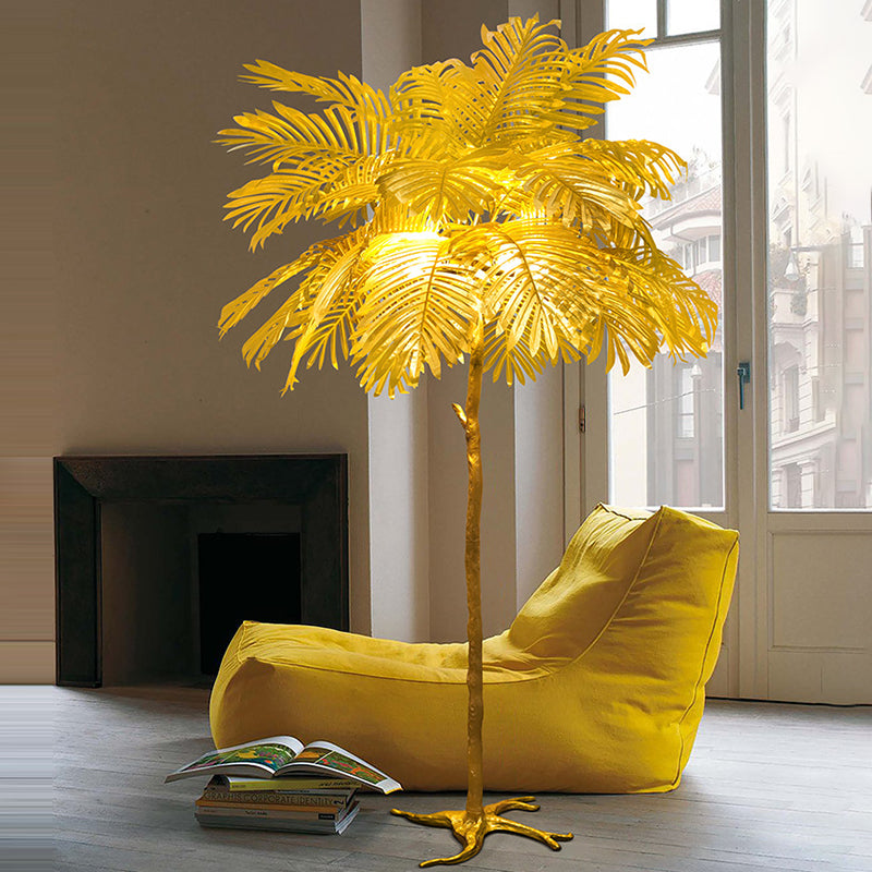 Nordic Yellow 3-Light Floor Lamp