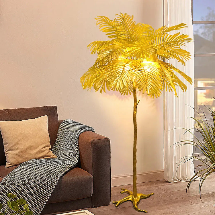 Nordic Yellow 3-Light Floor Lamp