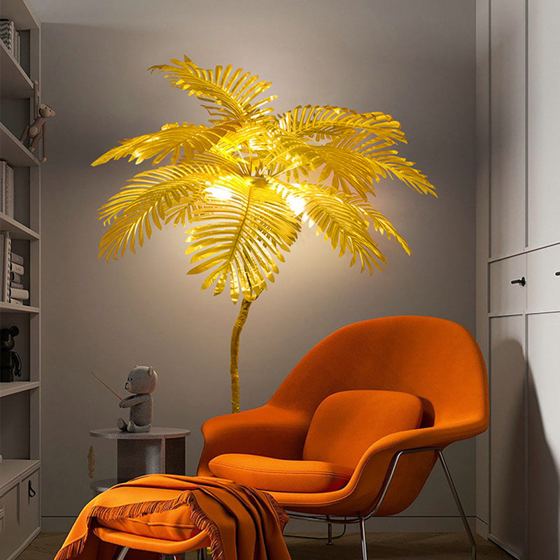 Nordic Yellow 3-Light Floor Lamp