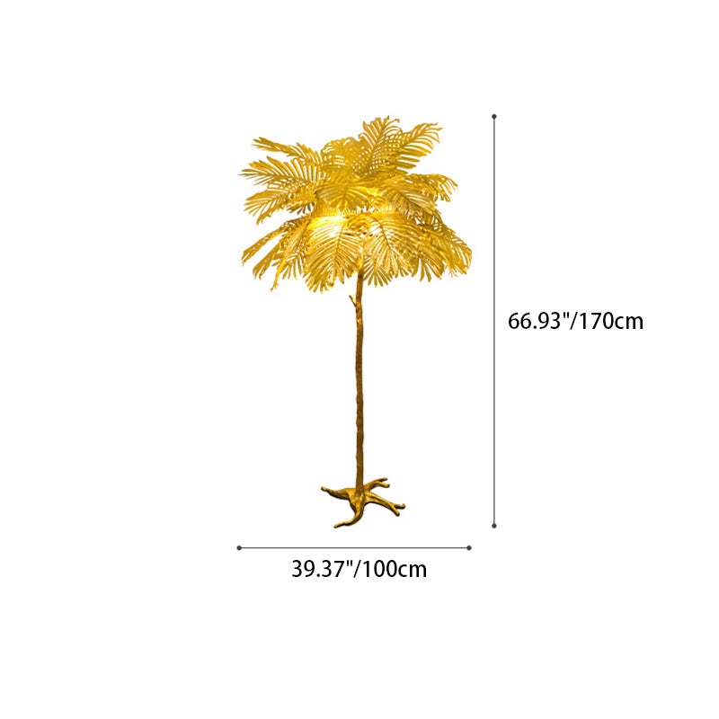 Nordic Yellow 3-Light Floor Lamp