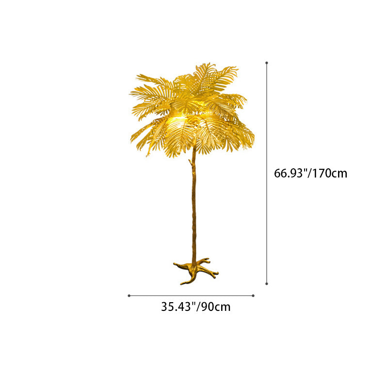 Nordic Yellow 3-Light Floor Lamp